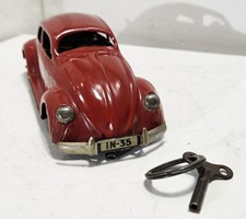 authentic JNF Tin Wind-up Volkswagen VW Beetle Tinplate Split Window near mind