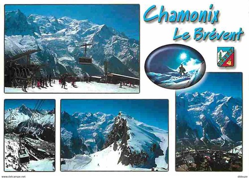 O422 - Pin Gondel Aiguille du midi Chamonix Mt. Blanc (Gebraucht) in
