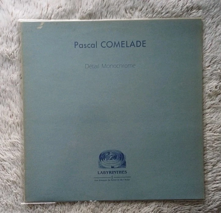 RARE LP/PASCAL COMELADE/DÉTAIL MONOCHROME/1ER PRESSAGE FRANCAIS 1984  VG++/EX  - Photo 2/4