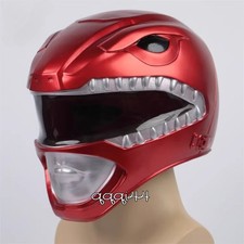 Mighty Morphin Power Rangers Legacy Red Ranger Cosplay Helmet PVC Full Mask Prop