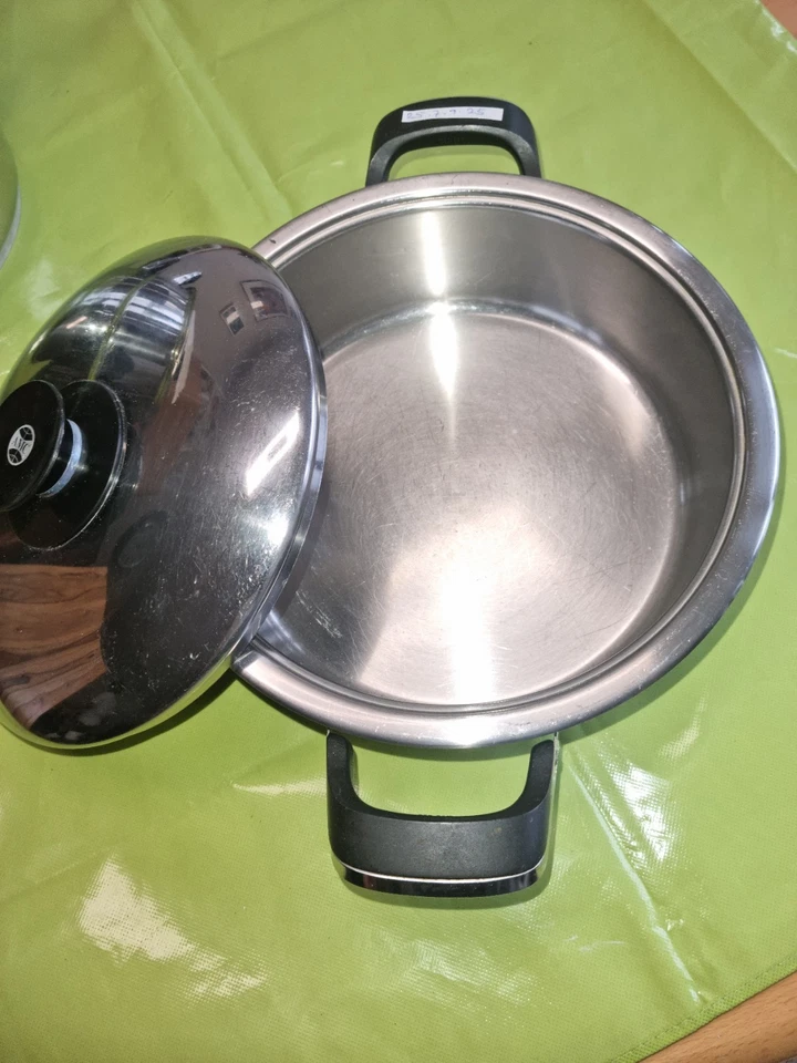 AMC   Topf mit Deckel 3,3 Liter 24cm Durchmesser 1,2 Bar. - Bild 4 von 4