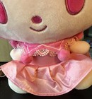 Sanrio Kuromi Pink Monochrome Plush 12” Doll NWT + Ice Cream Surprise Keychain — photo 3