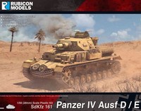 Rubicon Models Sd.Kfz. 161 Panzer Iv Ausf D/E 1/56 28Mm German Sdkfz Tank 4