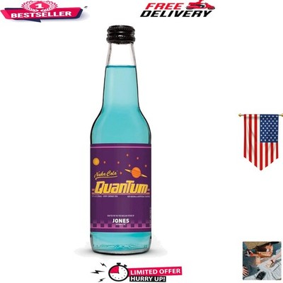 Fallout Nuka-Cola Quantum Soda 12oz - Delightful Berry Lemonade Beverage
