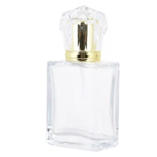 50ml Glass Perfume Atomizer Leak Proof Refillable Spray Bottle Travel