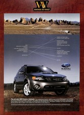 2005 Subaru Outback Vintage Print Ad - Rugged Off-Road Capabilities of An SUV
