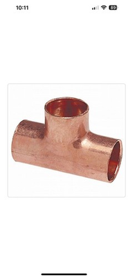 #ad #ad EVERBILT 1 in. Copper Pressure All Cup Tee Fitting Model # C611 $12.88