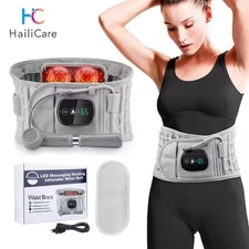 Heating Massage Decompression Belt Lumbar Support for Lower Back Pain Relief