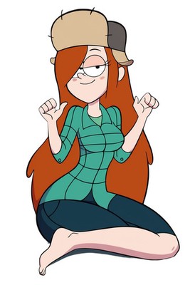 Wendy Corduroy Gravity Falls Vinyl Car Decal Sticker 7'' Weatherproof