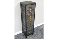 15 drawer industrial metal Filing cabinet for office crafts paperwork storage