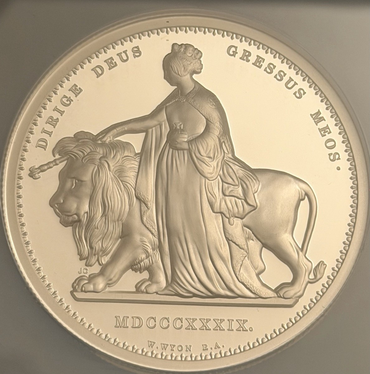 2025 Alderney Una & The Lion 5oz & 2oz PF70 NGC FDI Jody Clark
