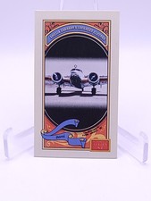 2014 Panini Golden Age Mini MONO Blue Back #46 Amelia Earhart Insert Card