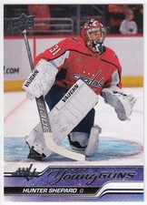 2023-24 Upper Deck Series 2 Young Guns HUNTER SHEPARD #491 Capitals UD RC Rookie