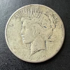 1922 Silver Peace One Dollar Coin Liberty Eagle Design, USA