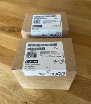SIEMENS SIMATC ET 200S, 6ES7 132-4BD32-0AA0, Digital Output Module 2x5 Stück
