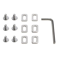 1* Road Bike Bicycle Pedal Cleats 6* Washers+6* M5 Screws For SPD US