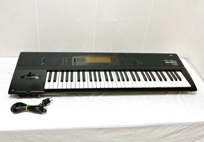 KORG 01/W FD Synth Keyboard Vintage Workstation Tested from Japan