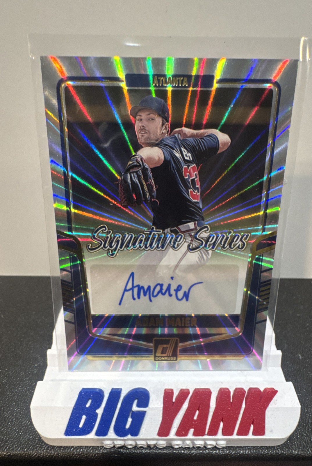 2024 Panini Donruss - Signature Series Adam Maier #SS-AM Laser (AU, RC)