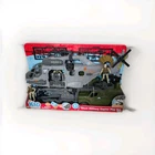 Kid Connection Giant Military Copter Play Set 57 Pieces