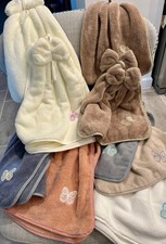 BULK Lot 17 Baby Lovey Blanket Hand Towel NEW soft BOWS BUTTERFLY selling out