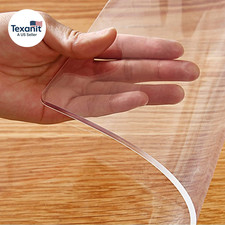 14X24 Inch Clear Table Protector Plastic PVC Desk Protector Tablecloth Cover Off