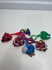 Kids Heart Challenge Character Keychains Charms Mixed Lot of
