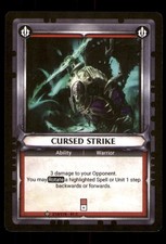 210/278 Cursed Strike Common 2018 Warhammer Age Of Sigmar Champions TCG