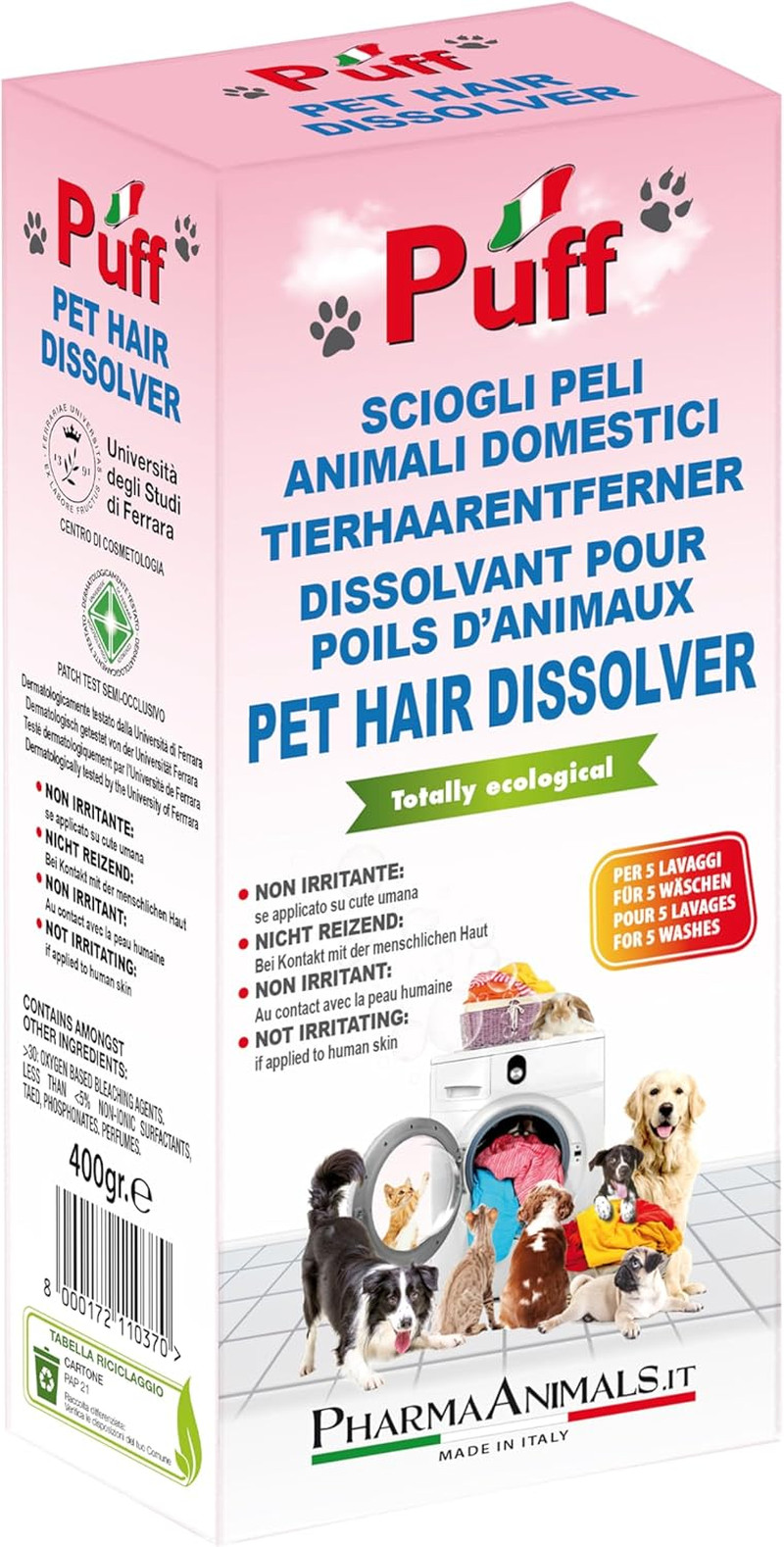 Miglior Rimuovi Peli Cane Lavatrice: Additivo Scioglipeli ad Alta Efficacia