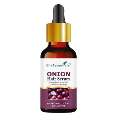 She Essentials Onion Hair Serum For Silky And Smooth Hair 30ml