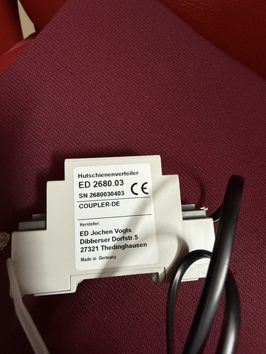 optischer Auslesekopf Infrarot Adapter mit Hutschienenadapter und Kabel - Bild 2 von 4