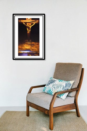 Christ St. John of the Cross Poster by Salvador Dali - Picture 3 of 5