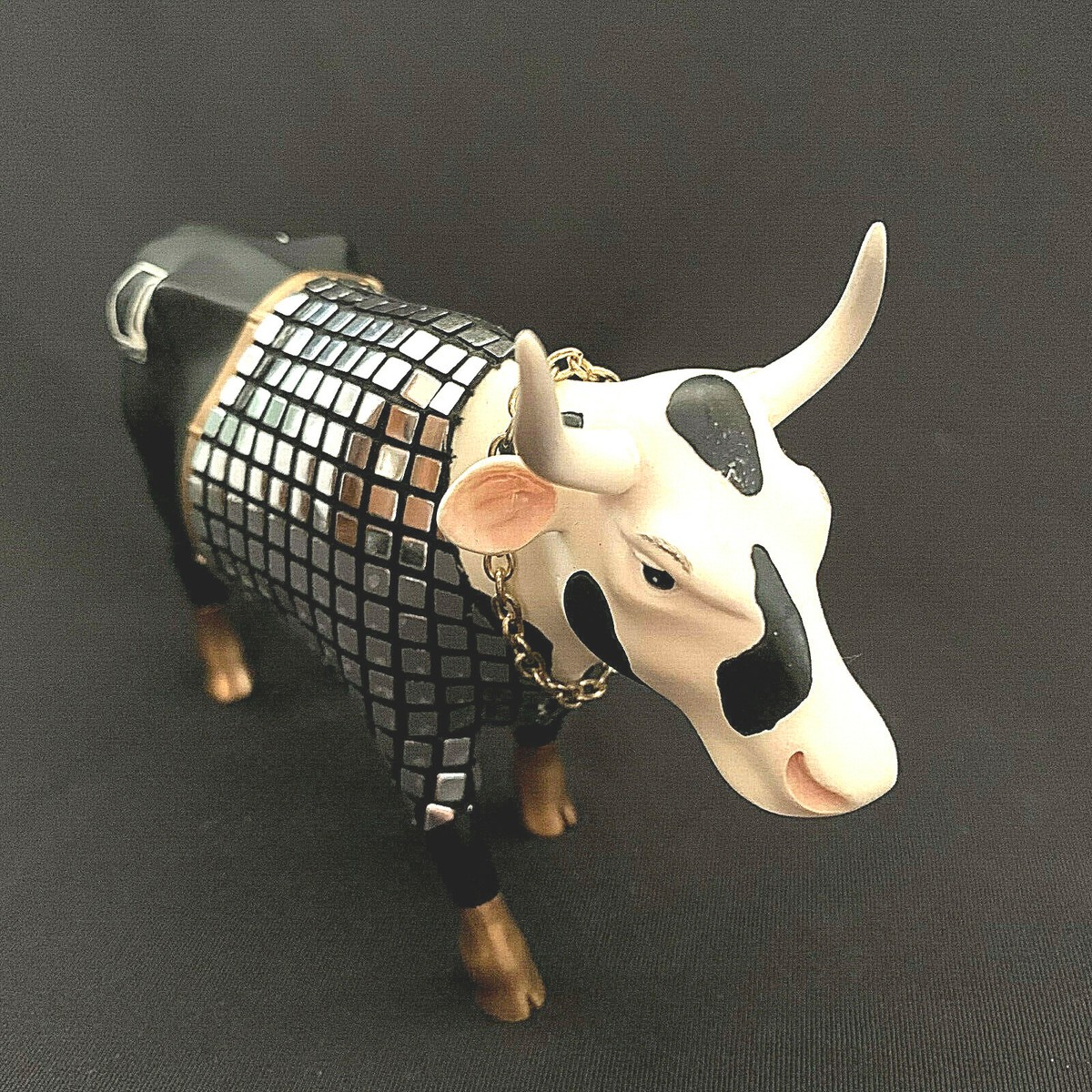 *限定* Disco Cow Figure CowParade カウパレード Vintage Cows On Parade Disco Cow Retired 2001 9134 | eBay