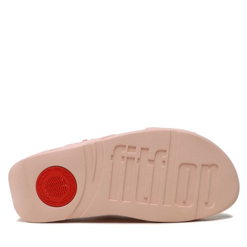 FitFlop Lulu GB2-A35 Sandali a croce donna rosa sale pelle borchie in gomma slip-on - Foto 30 di 35