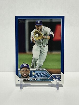 あんでぃー 2023 Topps Series 1 Yandy Diaz Royal Blue #227 | eBay