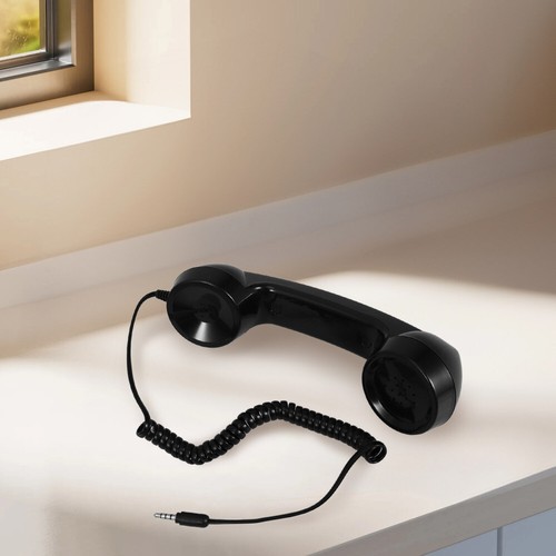 Retro -Mobilfunk -Hörer Alten Büro Retro-Festnetztelefon Telefonhörer - Zdjęcie 10 z 12
