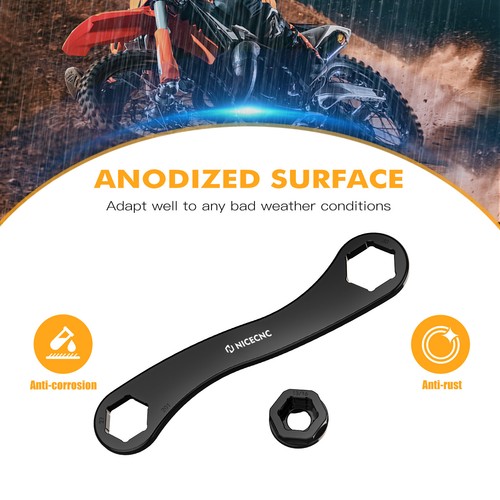 NICECNC Axle Wrench Removal Tool For KTM XC XCF SX F 125 250 300 350 450 2023-24 - Picture 5 of 10