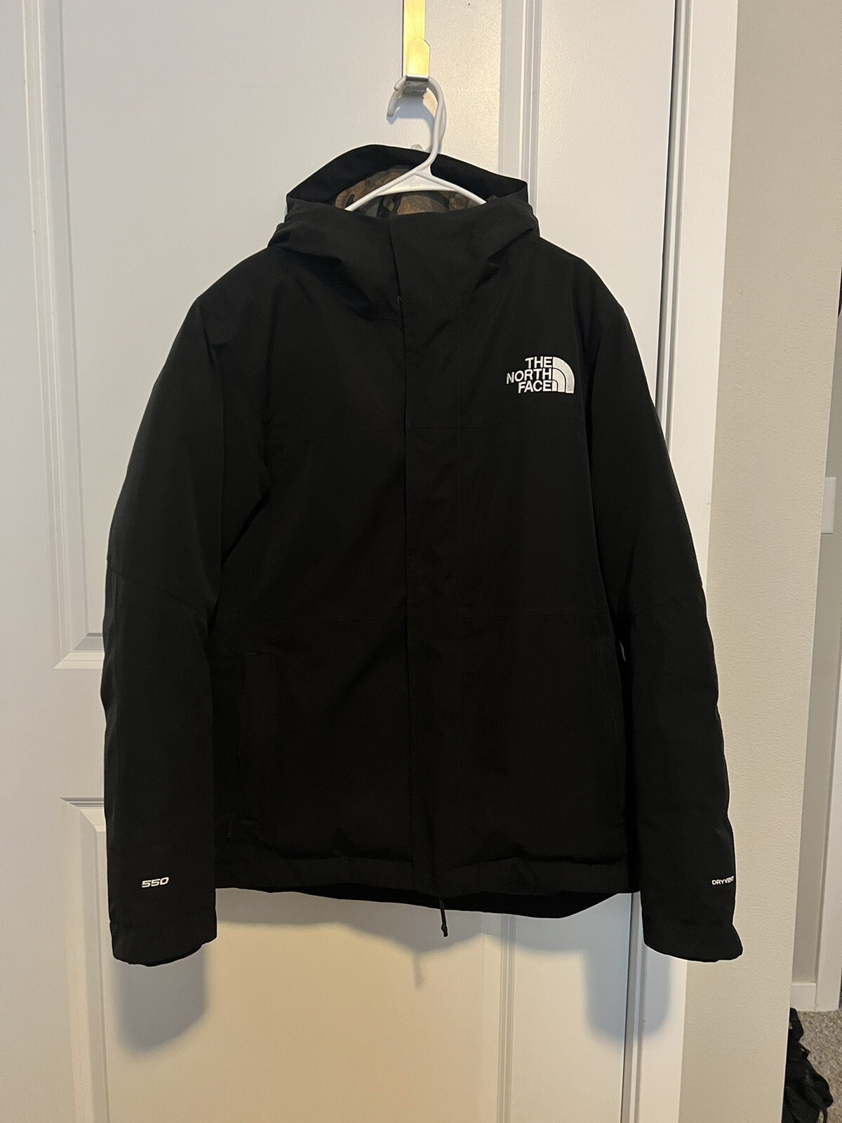 North face jacket mens medium 550