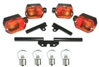 Set indicator indicator holder bulbs 12V hexagonal Simson MZ ETZ 125 150 250 251 yellow