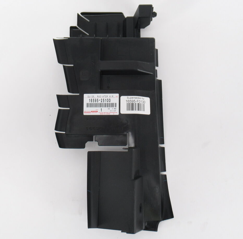Genuine OEM Toyota 16595-F0130 Driver LH Radiator Air Guide Baffle