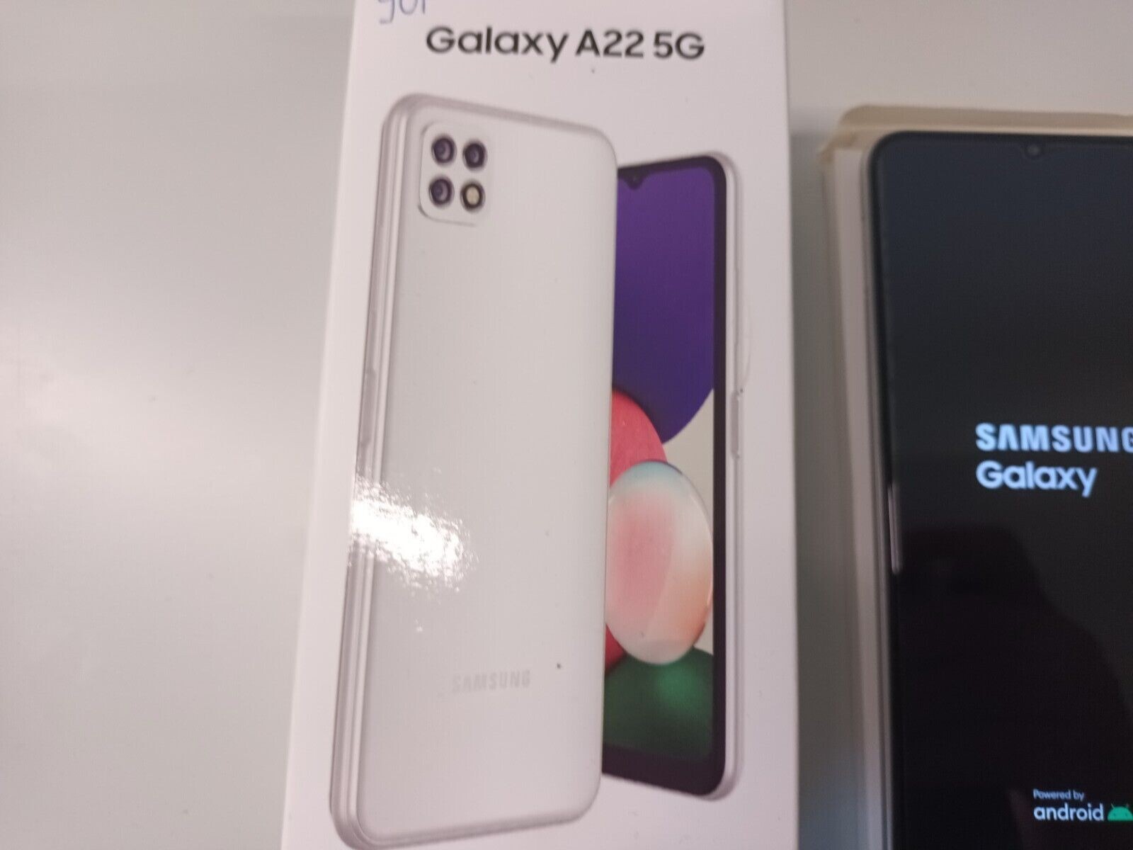 Samsung A22 5g Kaufen Ohne Vertrag Samsung Galaxy A22 5G SM-A226B/DS - 64GB - Weiss (ohne Simlock, Dual