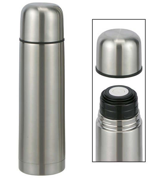 Edelstahl Isolierflasche Thermosflasche Thermoskanne Thermoflasche 0,5 Liter-image