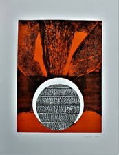 Isabel PONS - Composition 6, eau-forte signée, 1973