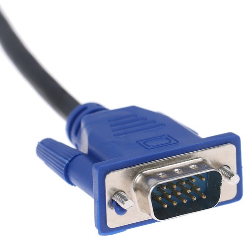 1.5M Computer Monitor VGA3+2 Cable 15Pin Connector For PC TV Adapter Conver.J4 - Photo 8/8