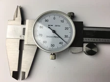 iGaging 0-6" Shock Proof Dial Caliper, Graduations .001", (100-020)