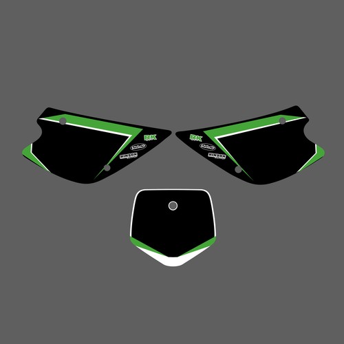 Team Graphics Backgrounds Declas Sticker Deco For Kawasaki KX85 KX100 2001-2013 - Picture 3 of 3
