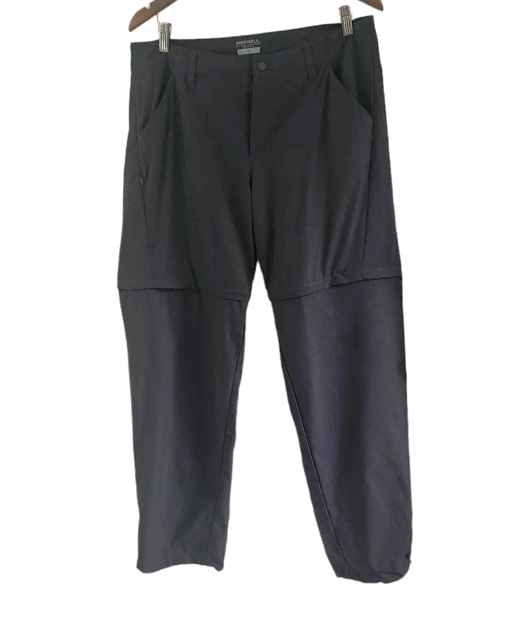 Pantaloni da trekking convertibili Merrell Hayduke da donna grigi taglia 10