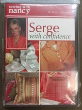 Serge with Confidence - Sewing with Nancy Video -Based on TV Series -CD # S-9318