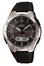 CASIO WAVE CEPTOR WVA-M640-1A2JF Multi Band 6 men Watch New in Box