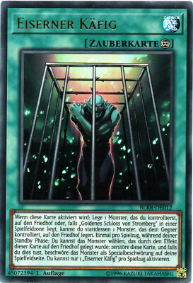 BLRR-DE012 Eiserner Käfig 1 Aufl. Ultra Rare aus Battle of Legend