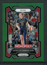 2024 KATIE LOU SAMUELSON 23/24 PANINI WNBA MONOPOLY PRIZM GREEN